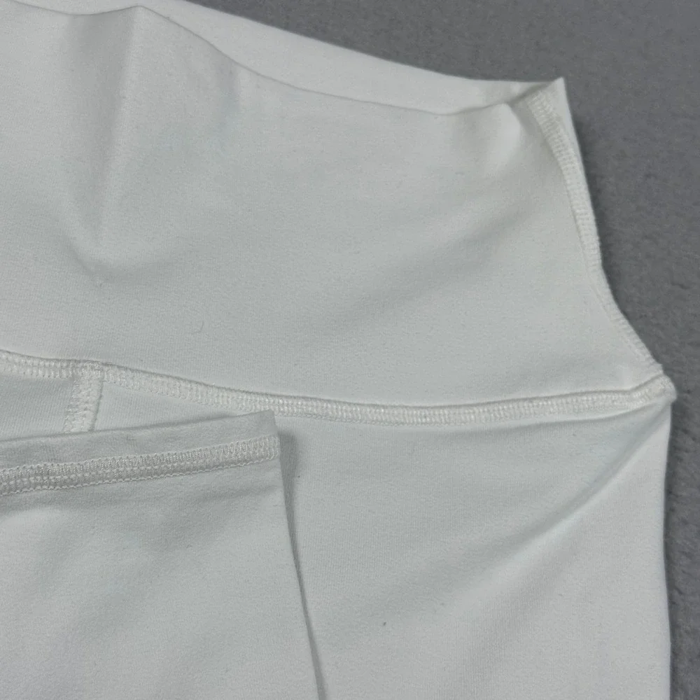 Alo Yoga High Waist Airbrush Leggings White Athletic Yoga Pants XS